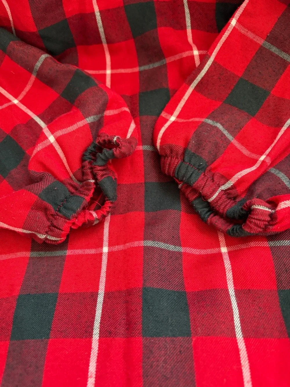 🎄Disney store Minnie Mouse plaid flannel nightgown size 9/10 EUC! - Picture 6 of 8
